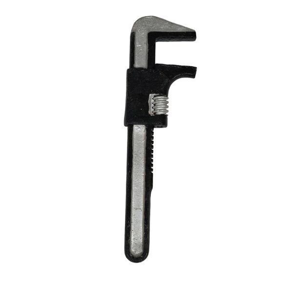 Vintage Heavy Duty Adjustable 12" Mechanic Wrench Industrial Steel Hand Tool - Picture 1 of 7